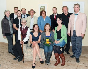 Theatergruppe Augustin Flyer "Pension Schöller"