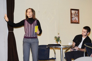 Theatergruppe Augustin Flyer "Pension Schöller"