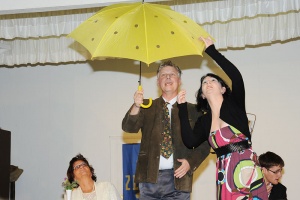 Theatergruppe Augustin Flyer "Pension Schöller"