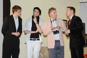 Theatergruppe Augustin Flyer "Pension Schöller"