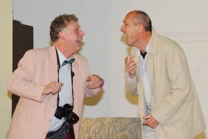 Theatergruppe Augustin Flyer "Pension Schöller"