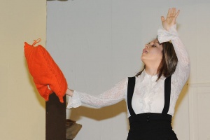 Theatergruppe Augustin Flyer "Pension Schöller"