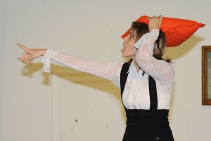 Theatergruppe Augustin Flyer "Pension Schöller"