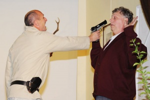 Theatergruppe Augustin Flyer "Pension Schöller"